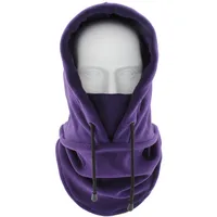 Cycling cap ski winter windproof cap outdoor sports bib cold padded hood mask plush warm hat Bike Bicycle 2
