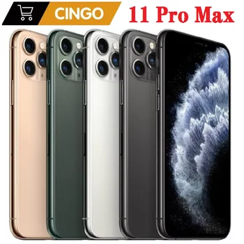 Apple Originale iPhone 11 Pro Max 6.5 "RAM 4 GB ROM 64/256 GB A13 IOS Sbloccato cellulare iphone 11pro max iphone11promax