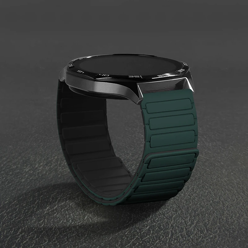 Magnetic Silicone Sports Watch Strap - Universal Fit and Stylish Design