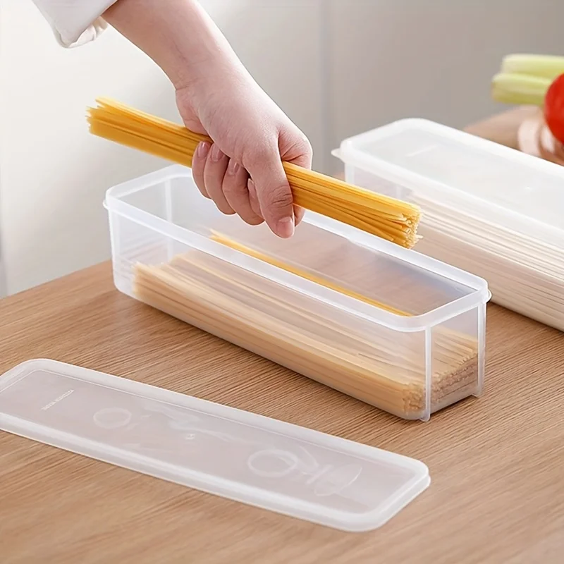 4pcs Refrigerator fresh-keeping box, food grade scallions, cilantro, coriander, whole ginger, garlic, noodles, eggs storage box 4