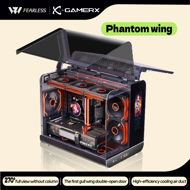 PowerTrain X-GAMERX Phantom Wings LCD Edition ブラック シービュー