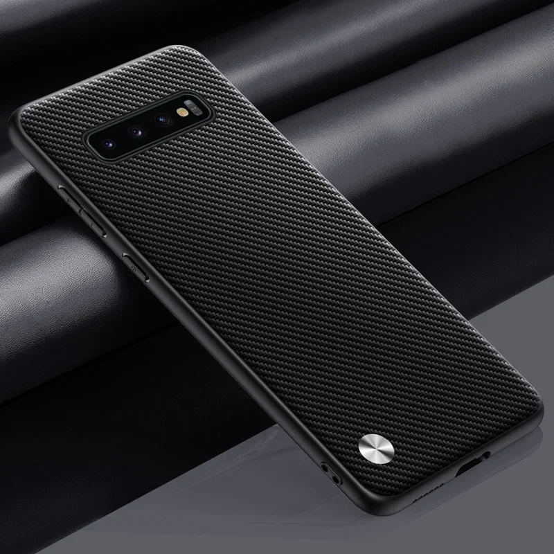 Luxury Matte PU Leather Phone Case - Silicone Protection Cover
