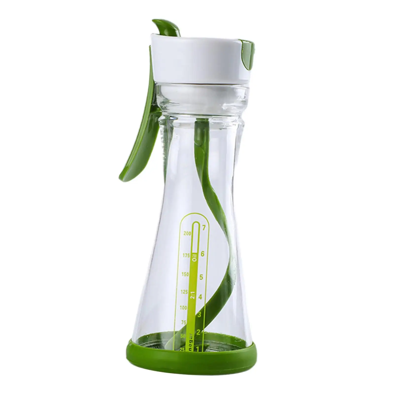Salad Dressing Shaker Easy Pouring Leakproof 200ml Homemade Vinaigrette Convenient Container Salad Dressing Mixer Sauces Mixer