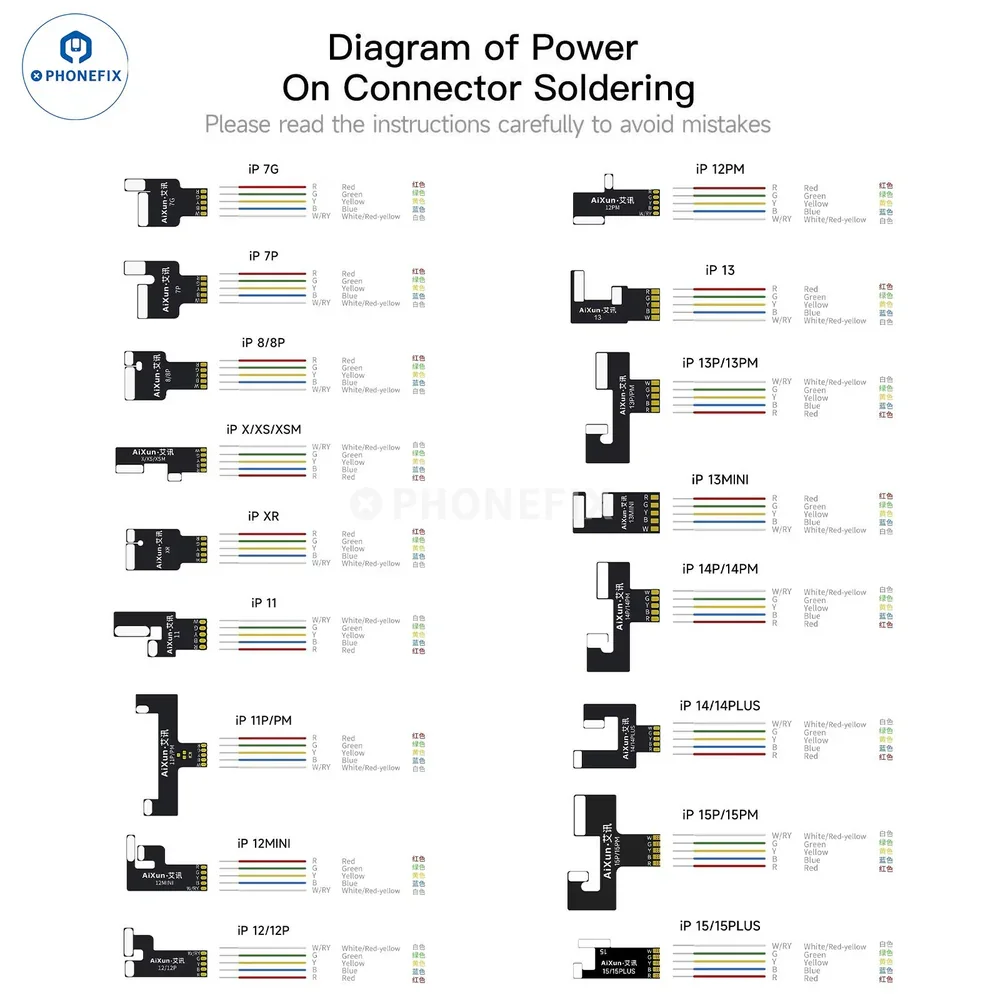 AiXun P3208 320W High-power Smart Power Supply 32V/8A One-button