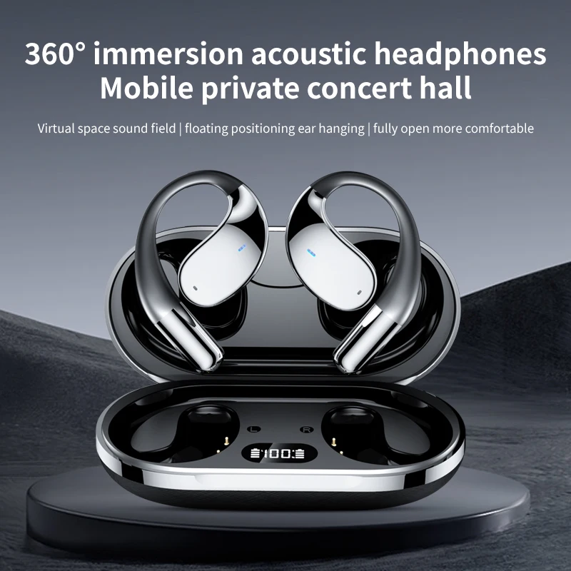 Wireless BT Translation Earbuds Real Time Translation Headphones Ai Translating for Travel Business Learning wireless earbuds translator earbuds translator earphones translation headset