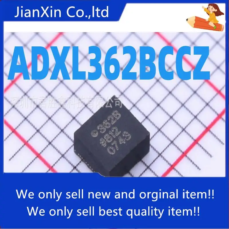 

10pcs orginal new ADXL362 ADXL362BCCZ 362B LGA16