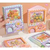 Creative Fruit Twisted Egg Organ Book High Value Full-color Cute Notepad DIY Cartoon Students Portable Notebook 5
