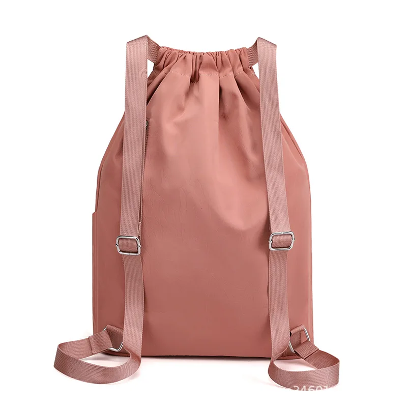 Waterproof Drawstring Backpack | Nylon Backpacks Women Bags