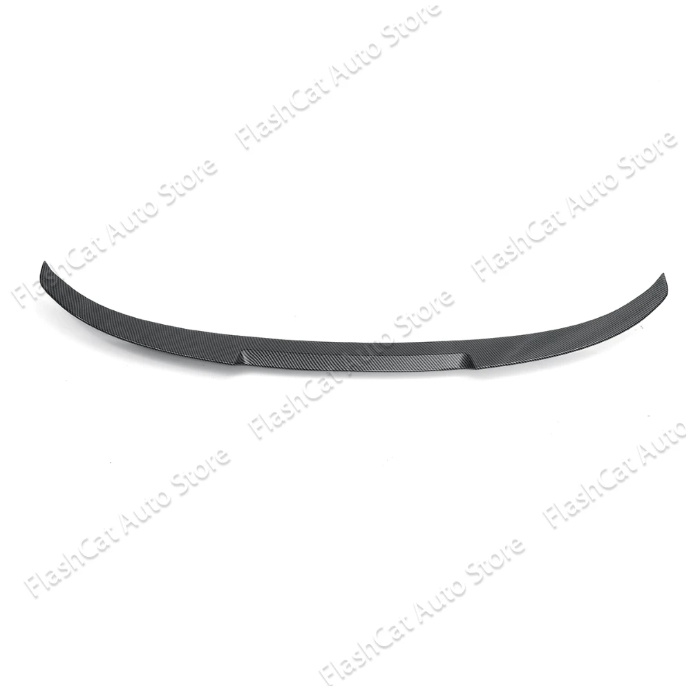 Tylny Spoiler skrzydełko bagażnika Sedan Tuning Carbon glook/czarny dla BMW serii 3 E90 M4 styl 323i 325i 328i 335i 335xi M3 2005-2012