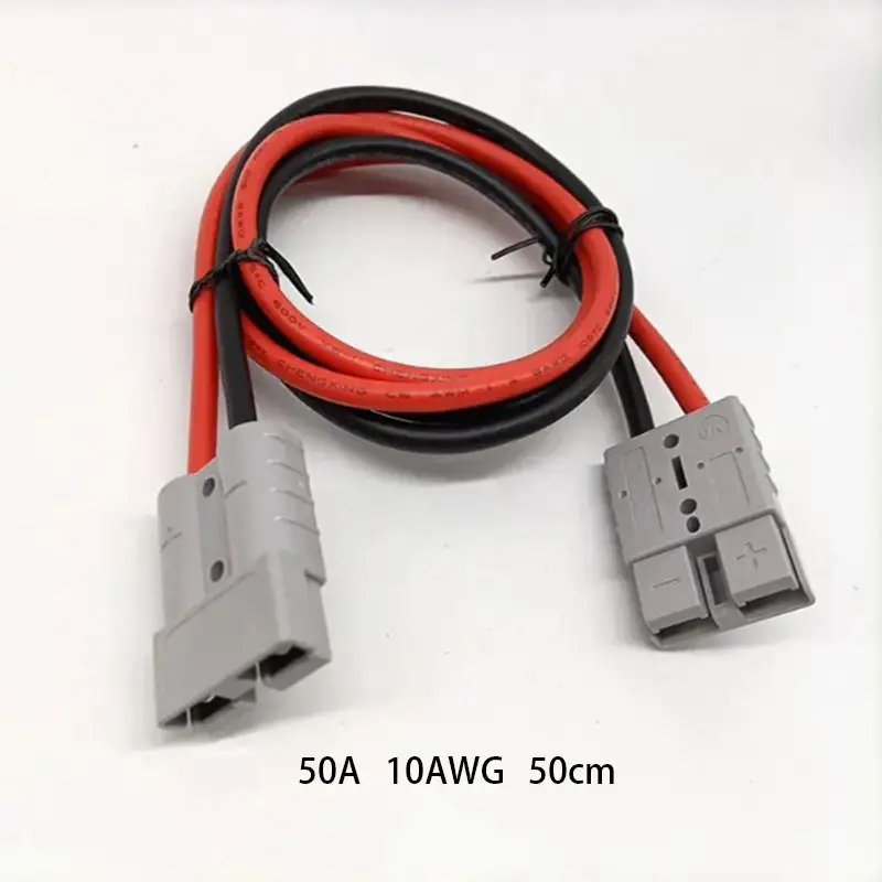 600 V Battery Quick Cable Connector with SB50A Anderson Plug Battery Jumper Cable Anderson Extension Cable Wiring Harness image 14