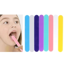 

10Pcs Medical Disposable Waxing Plastic Tongue Stick Depressor Spatula Body Wax Plastic Tongue Depressor