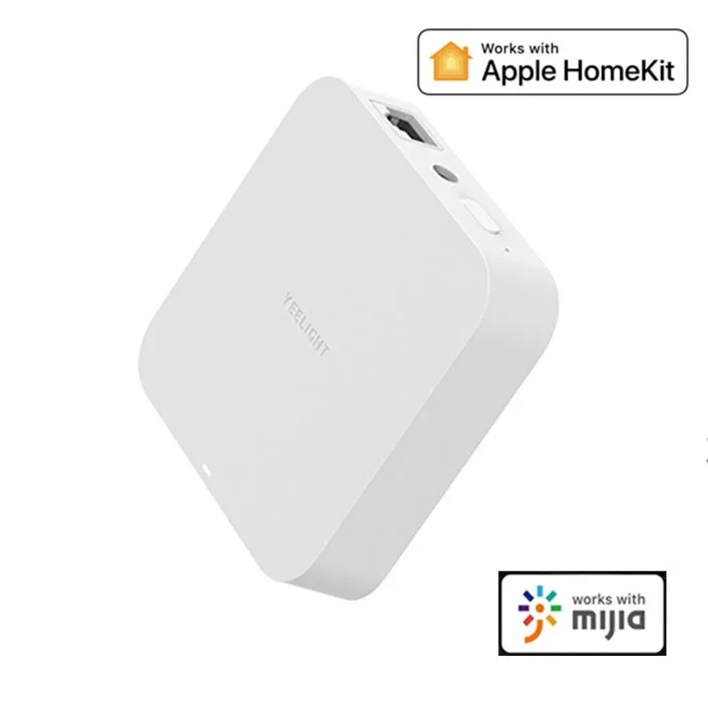 글로벌 버전 Yeelight Gateway Hub WiFi/Bluetooth 호환 스마트 홈 장치는 Mi Home의 원격 제어에 적합합니다.