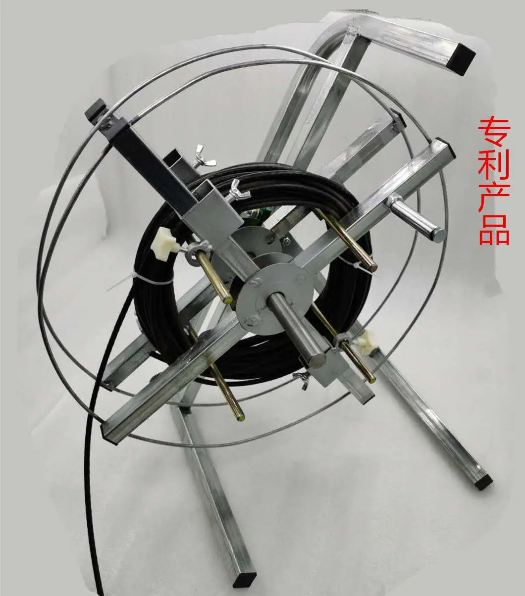 Reeling and winding machine tying and winding frame, wire laying frame,  power cable reel spinning fiber optic network cable - AliExpress