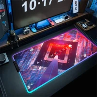 XXL Large PC Gamer Keyboard Desk Mat 900x400 RGB Alienware Gaming Mouse Pad LED Computer Accessories Tapis De Souris Mousepads - Image 2