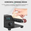 350W Vertical & Horizontal Mini Belt Sander Electric Sanding Polishing Grinding Machine Sander Grinder Stepless Speed Regulation 5