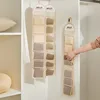 Underwear Storage Hanging Bag, Underwear Socks Locker Storage Bag Behind The Door, Double-sided Storage Bag Wardrobe Storage Bag 1