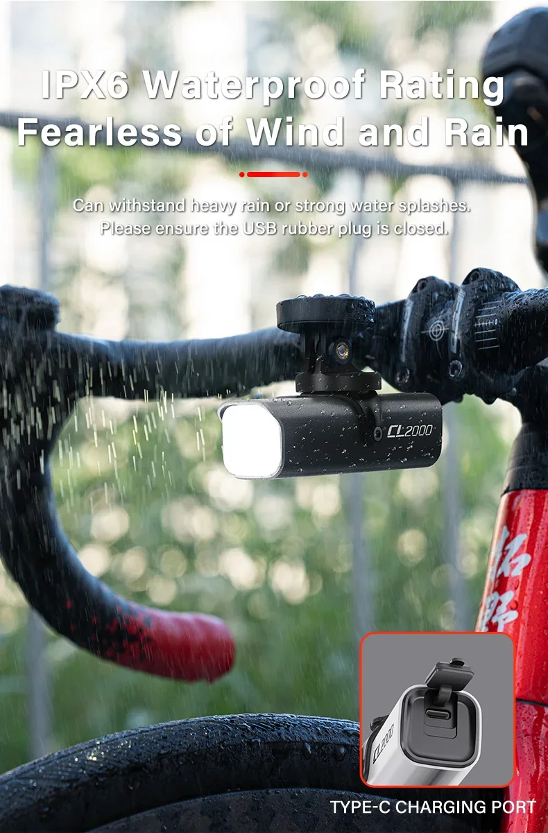 Lumen Luci Per Bici Mountain Bike Luce Anteriore Bici TOWILD