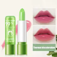 Moisturizing Aloe Vera Color-Changing Lipstick Temperature-Activated, Lip Balm for Nourishing, Anti-Drying, Exfoliating Lip Care 2