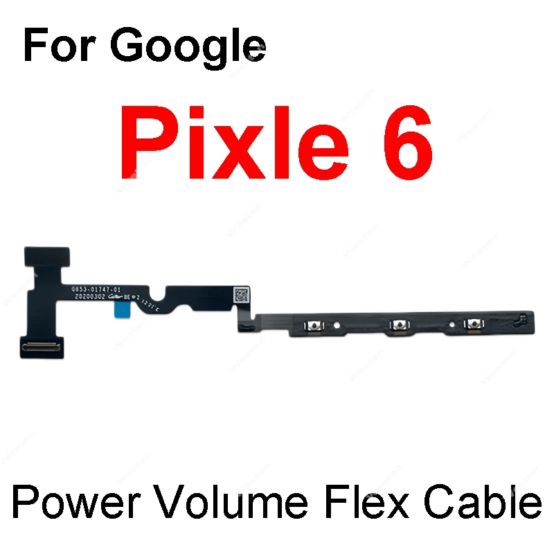 Volume Power Button Control Flex Cable - Replacement Repair Part