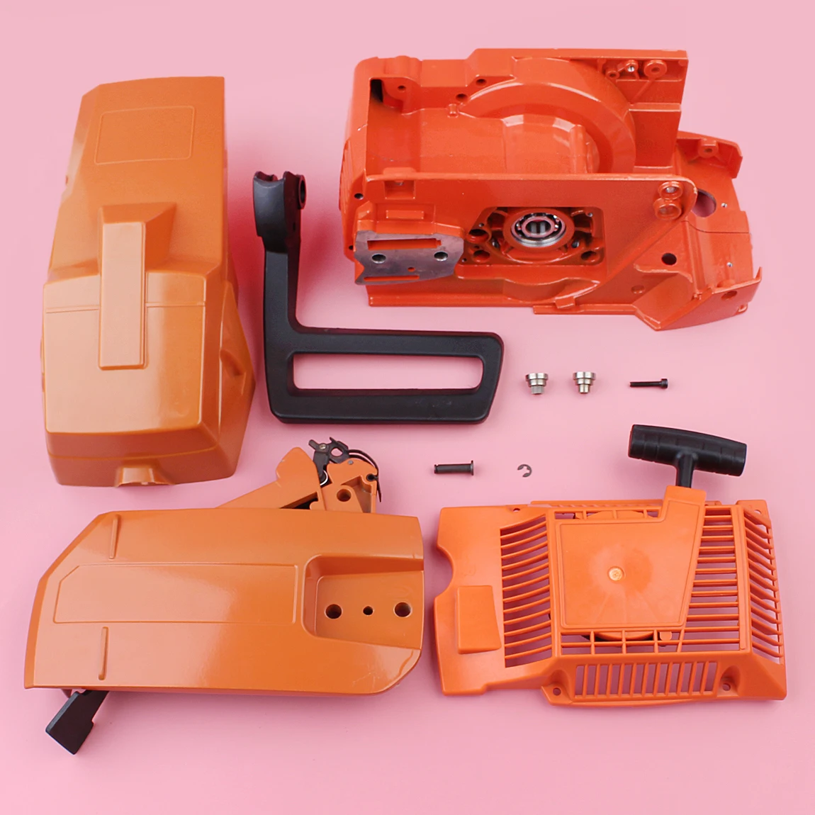 Husqvarna 268 272 용 크랭크 케이스, 상단 실린더 체인 브레이크 커버 스타터 핸들 전문 가솔린 전기 톱 액세서리
