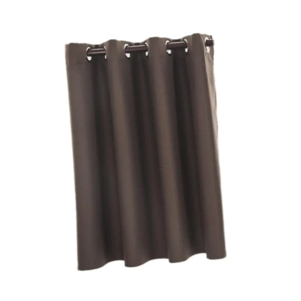 Solid Blackout Short Valance Curtains Kitchen Window Tiers Treatment Decor