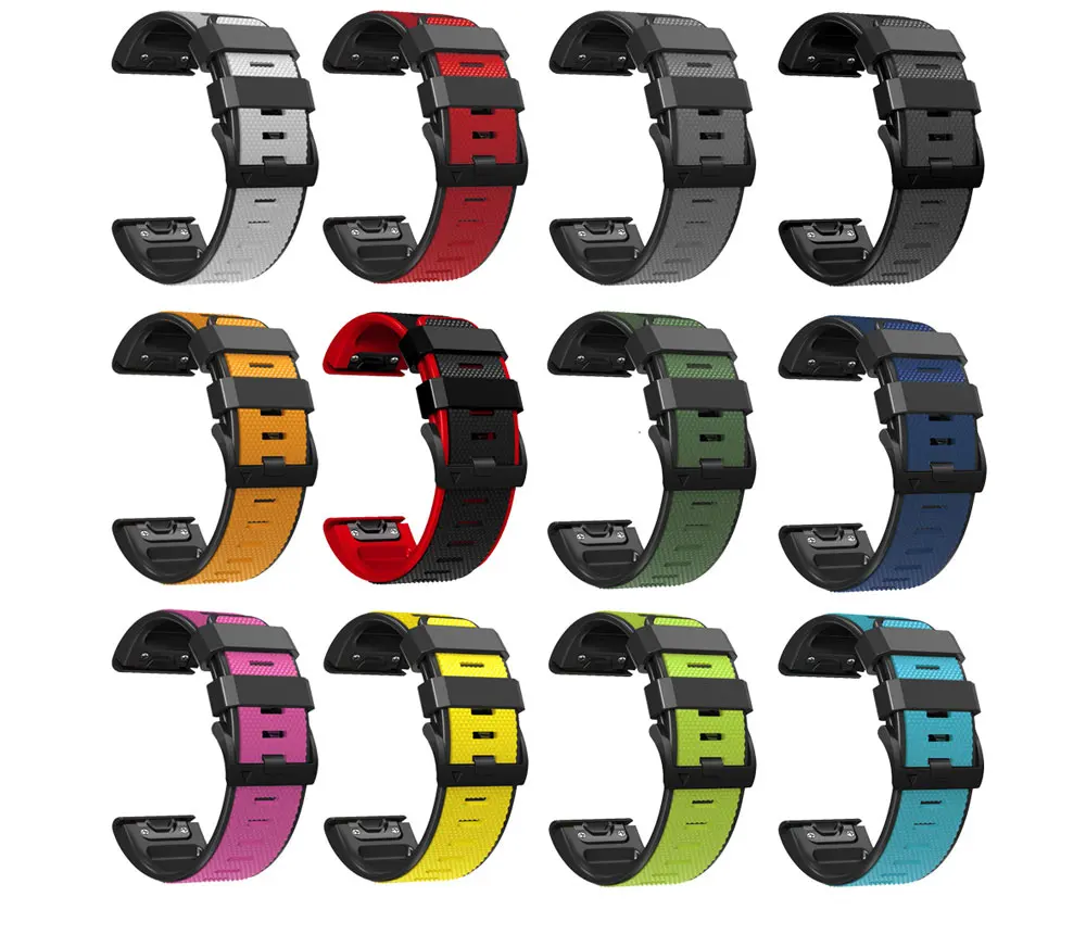 Silicone Quickfit Watchband Bracelet