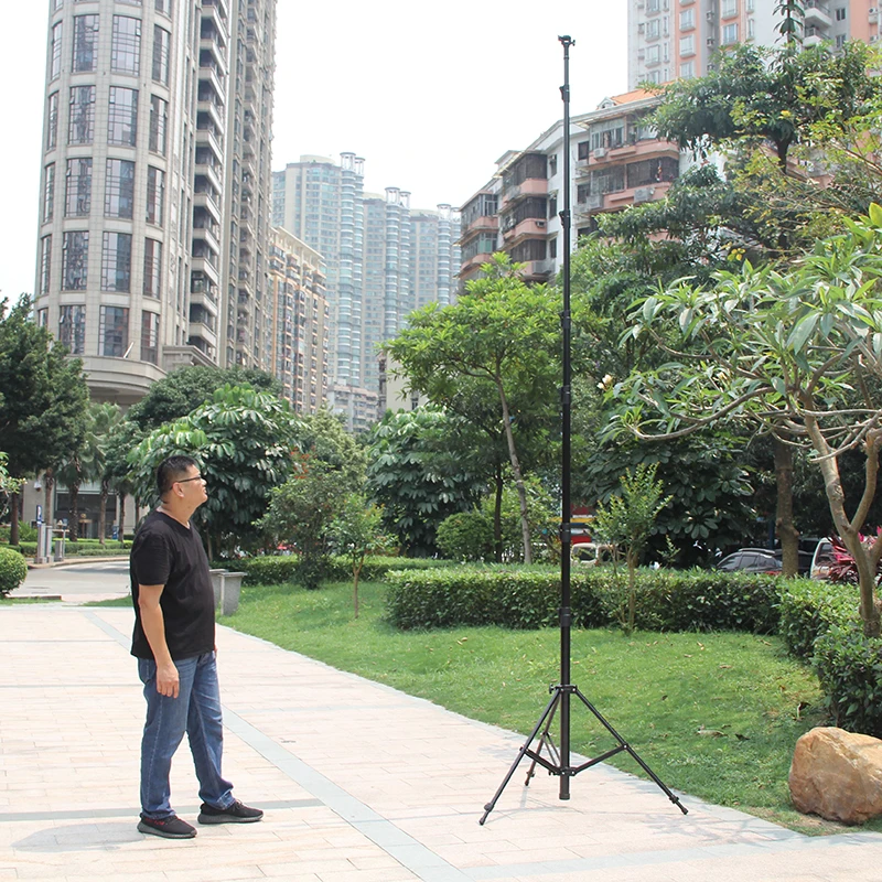 photography shooting carbon fiber 8.4m high tripod 7 section vertical light stand for camera 840cm light stand 8m tripod