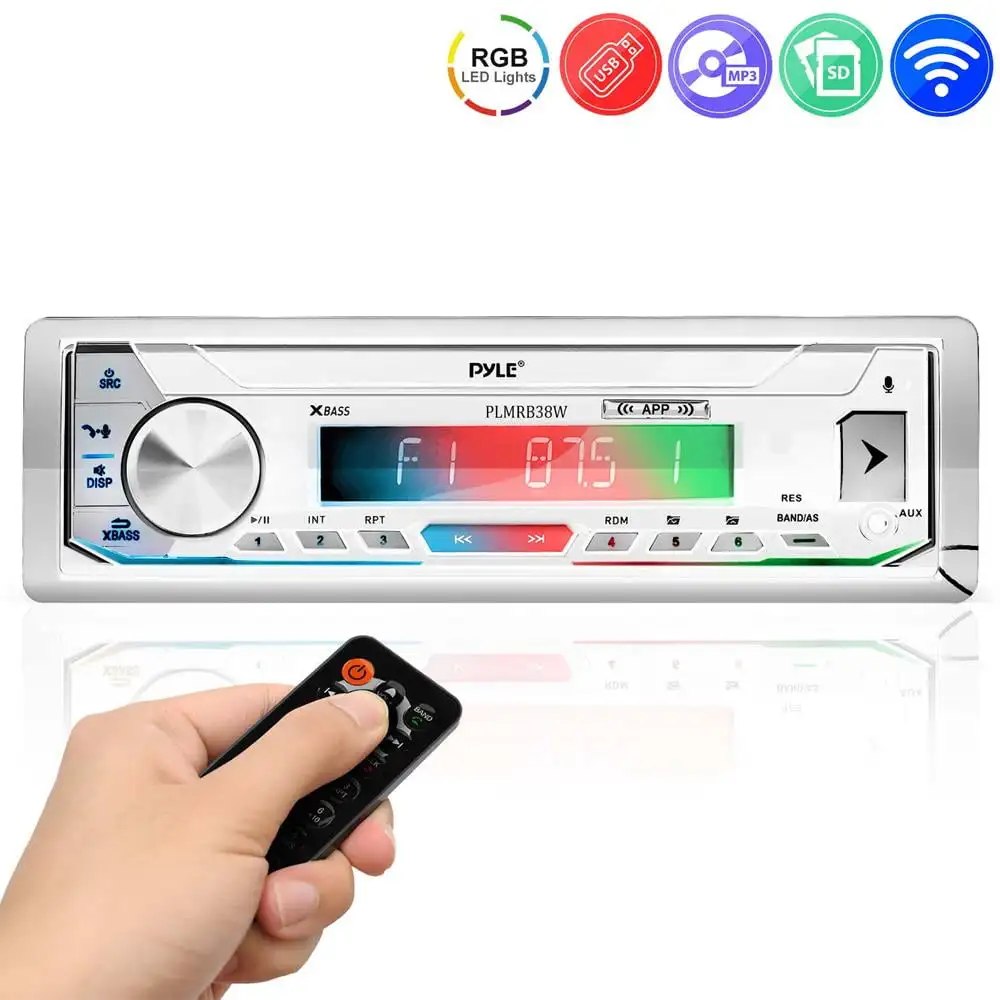 

Беспроводной Bluetooth приемник Pyle PLMRB39W, белый