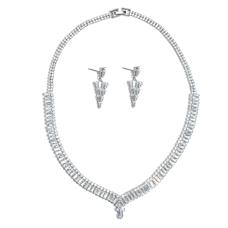 

Bettyue блестящие AAA циркониевые бриллианты и серьги для невесты обручальные женские гениальные ювелирные изделия для вечерние ринки