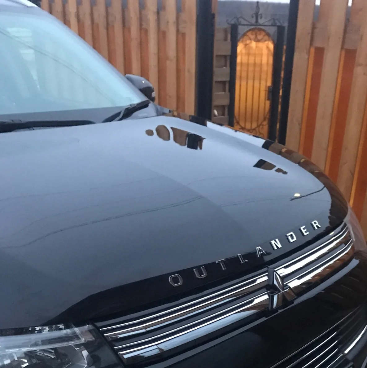Для Mitsubishi Outlander ABS хром автомобильные 3D буквы капота эмблема логотип значок