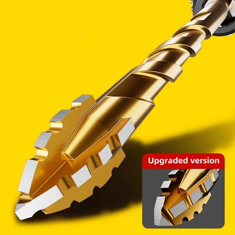 Drill bit 6-12mm upgraded four-edged sawtooth drill bit for tile and concrete glass dril electric drill high hardness tool accessory