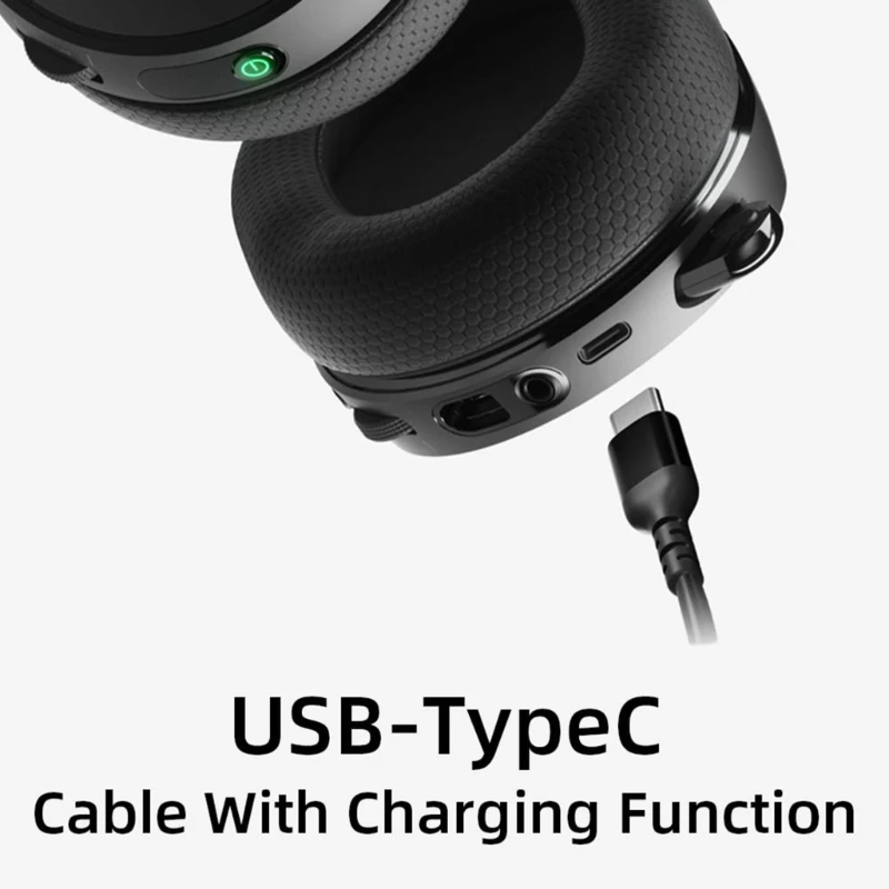 

to USB-A Cable for SteelSeries Arctis NovaPro Gaming Headset TypeC Charging Cord for PS-4 Computer