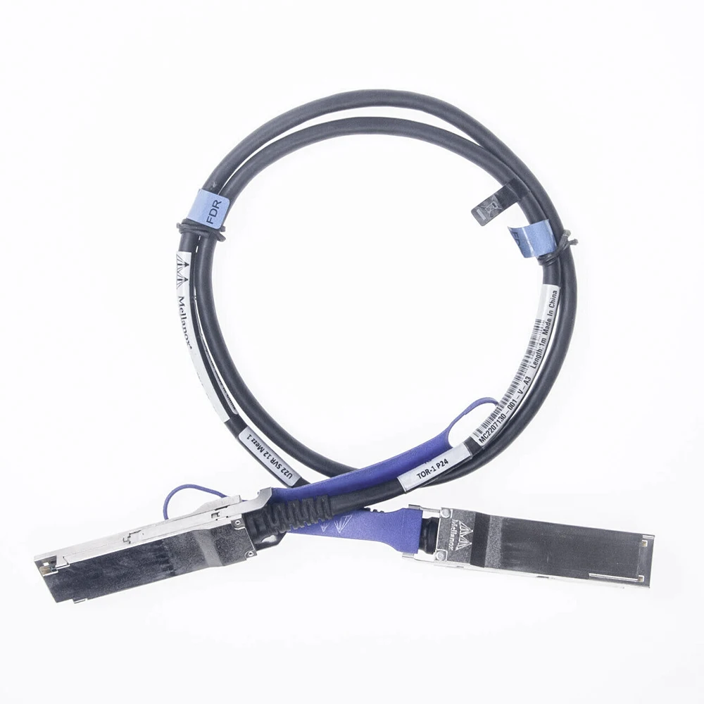 Mellanox MC2207130 001 용 40G 56G 고속 케이블 MC2207130-001 QSFP + DAC 1M