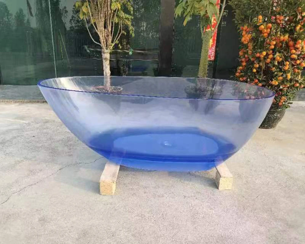 1700x850x550mm Resin Acrylic Oval Colored Tub Celebrities Online Freestanding Floor Mounted Bathtub Xiao1005