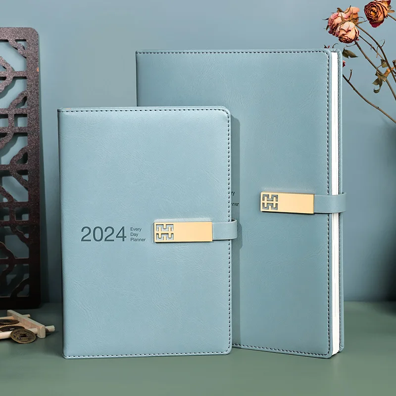 Agenda 2024 Planner Stationery Notebook and Notepad A5 Diary Journal Daily  Bullet Sketchbook Calendar Note Book Plan Organizer - AliExpress