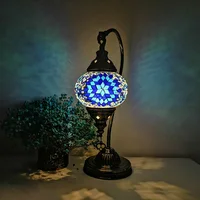 DIY Turkish Mosaic Swan Table Light Material Package Handmade Night Lamp Lovers Parent-child  Birthday Gift Lampe De Chevet 2