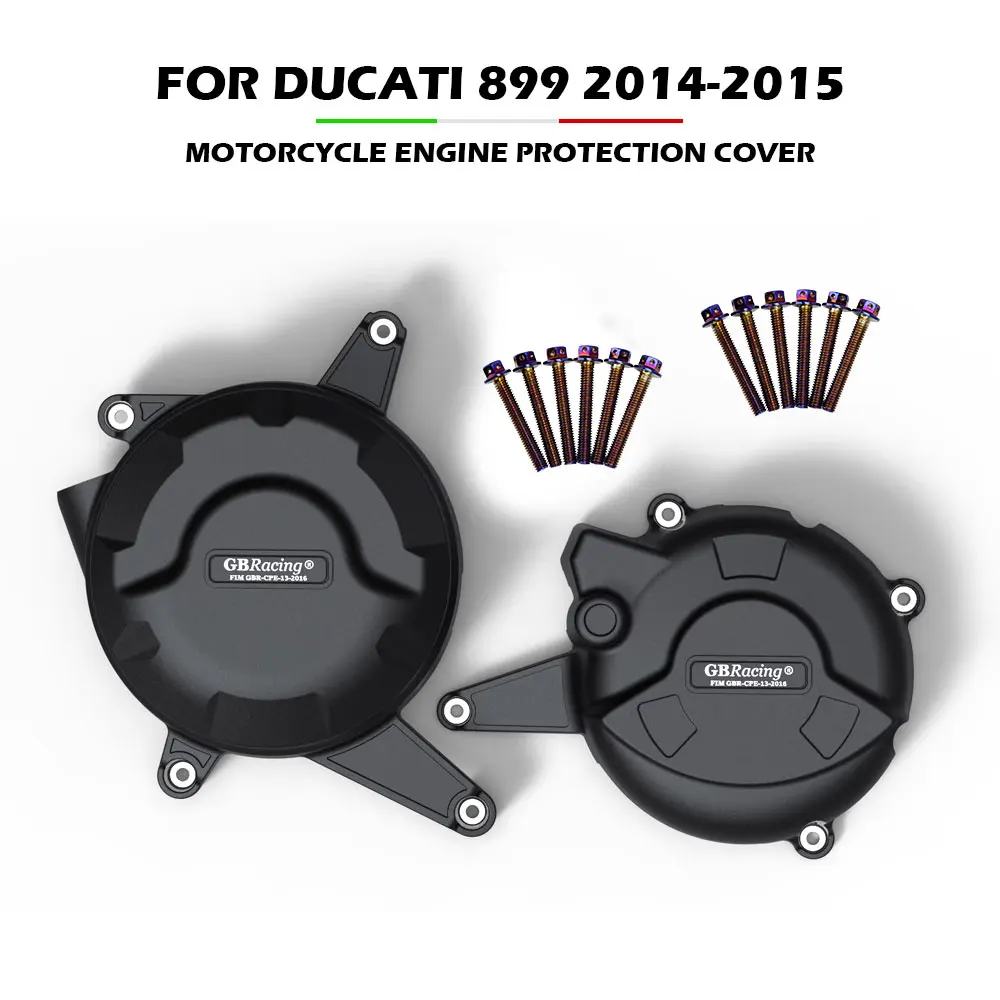 

Motorcycles Engine Covers Protectors For DUCATI 899 2014 2015 For GB Racing Protection Set Case Accessories