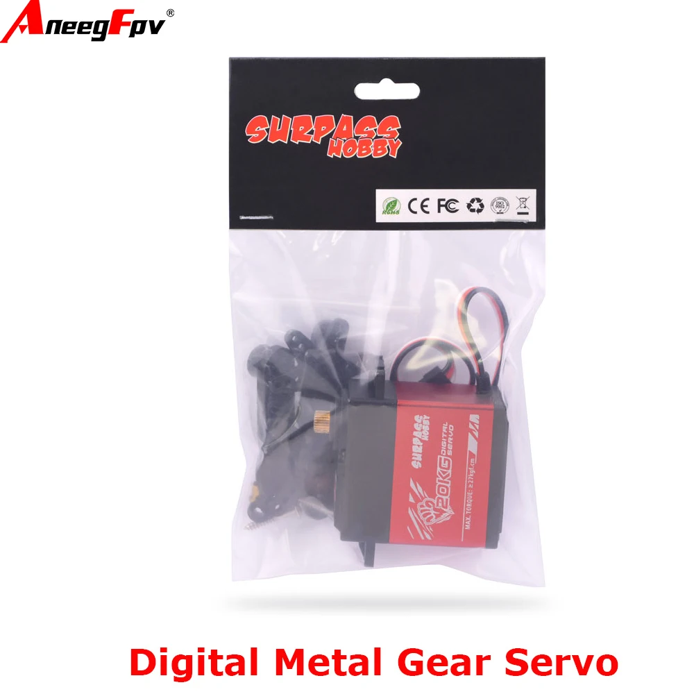 RC servomotor 9g sa 20kg za drone, avion, automobil, robot