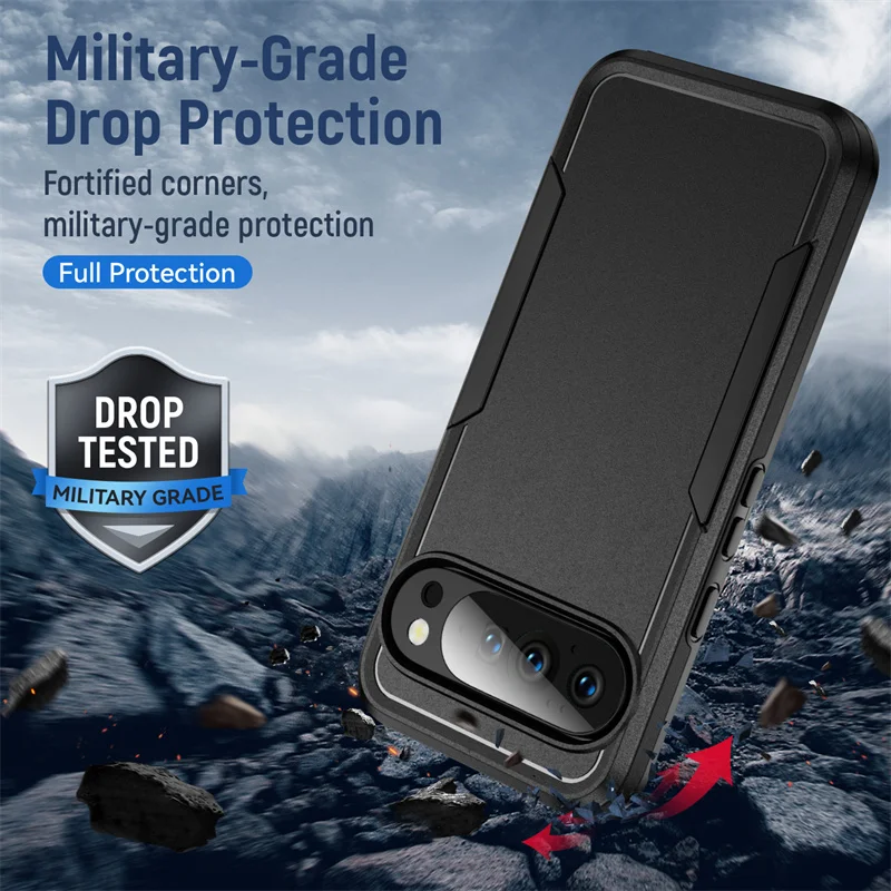 Heavy Duty Shockproof Armor Case - Rugged Protection and Premium Design