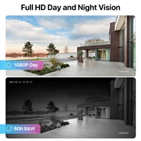 Система камер безопасности ZOSI 3K Lite AI Обнаружение транспортного средства 8CH HD TVI Видеорегистратор 2MP 1080P Камера видеонаблюдения — изображение 2