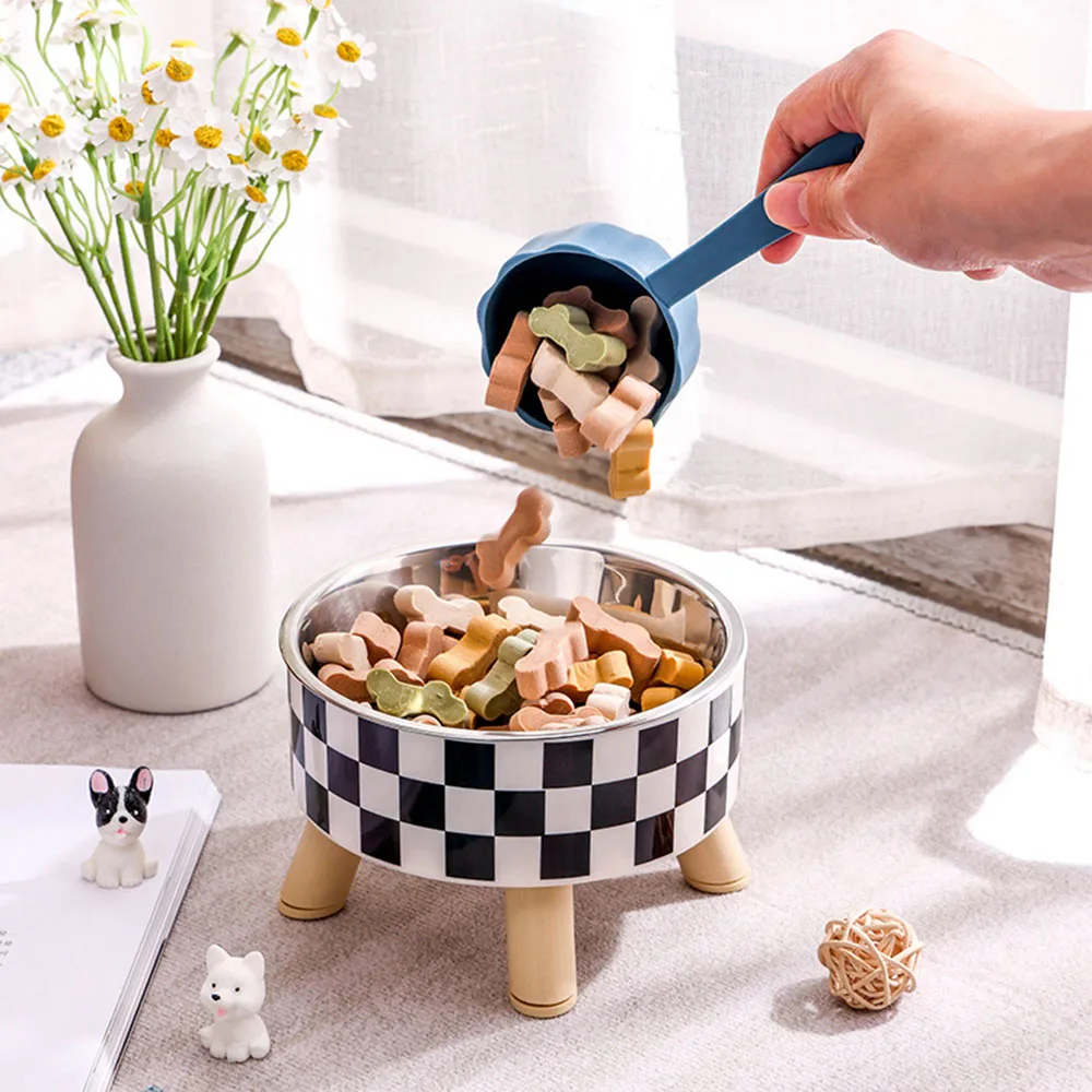 Stainless Steel Elevated Pet Bowls 5