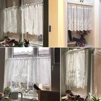 European White Lace Curtains 4