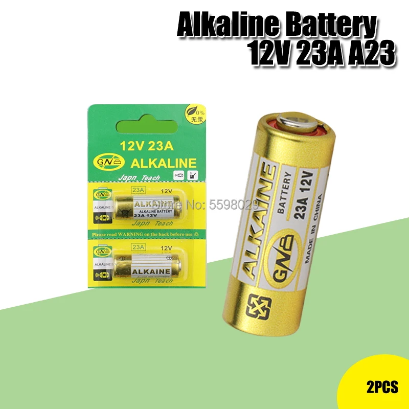 2 Pz Batteria Alcalina A Secco 12V 23A Ca20 K23A L1028 23Ae 21 A23 23Ga Orologio Batterie Giocattolo Elettronico Batteria Usa E Getta