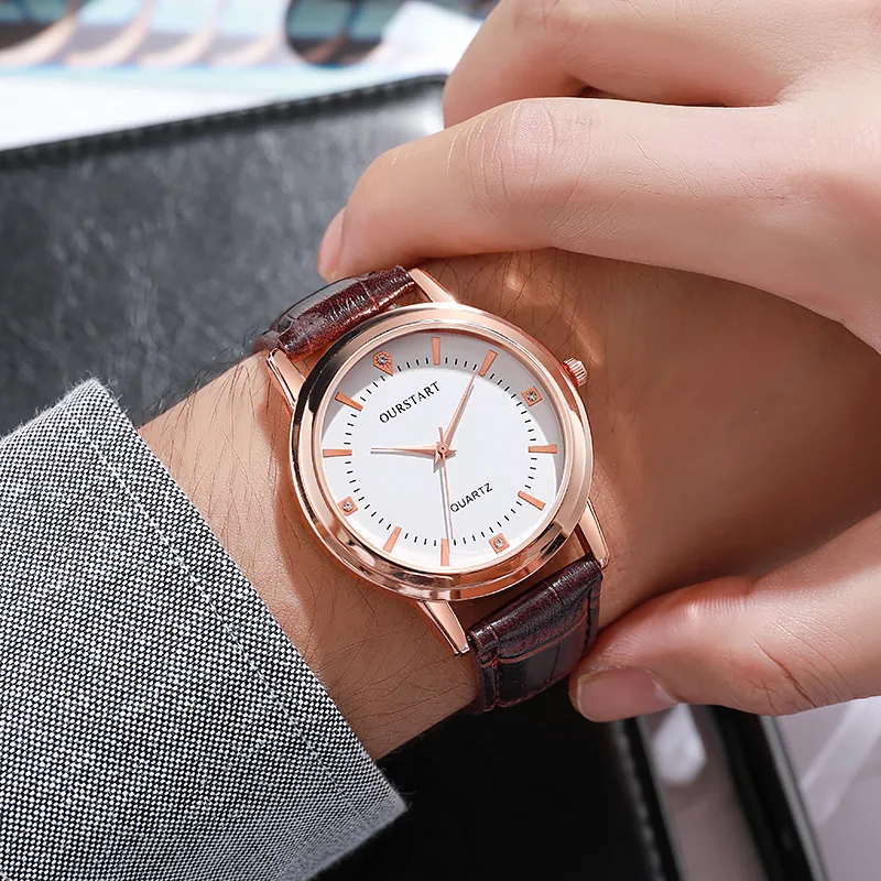 Men's Watch Couple Decorative Belt Quartz Watch Couple's Watch