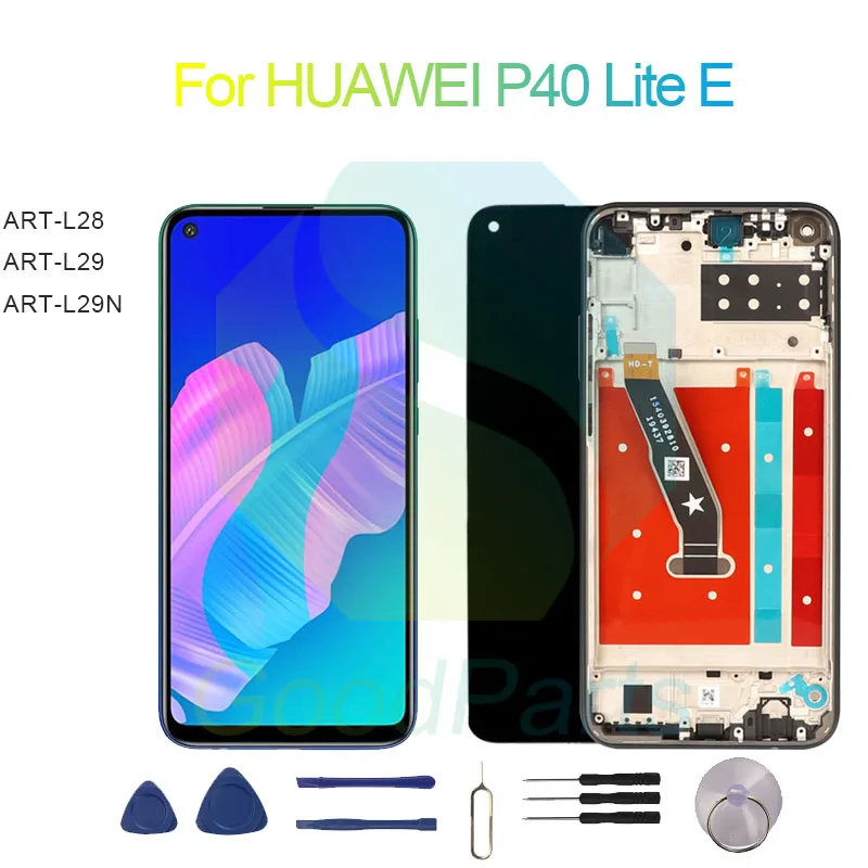 

for HUAWEI P40 Lite E Screen Display Replacement 1560*720 ART-L28, ART-L29, ART-L29N P40 Lite E LCD Touch Digitizer Assembly