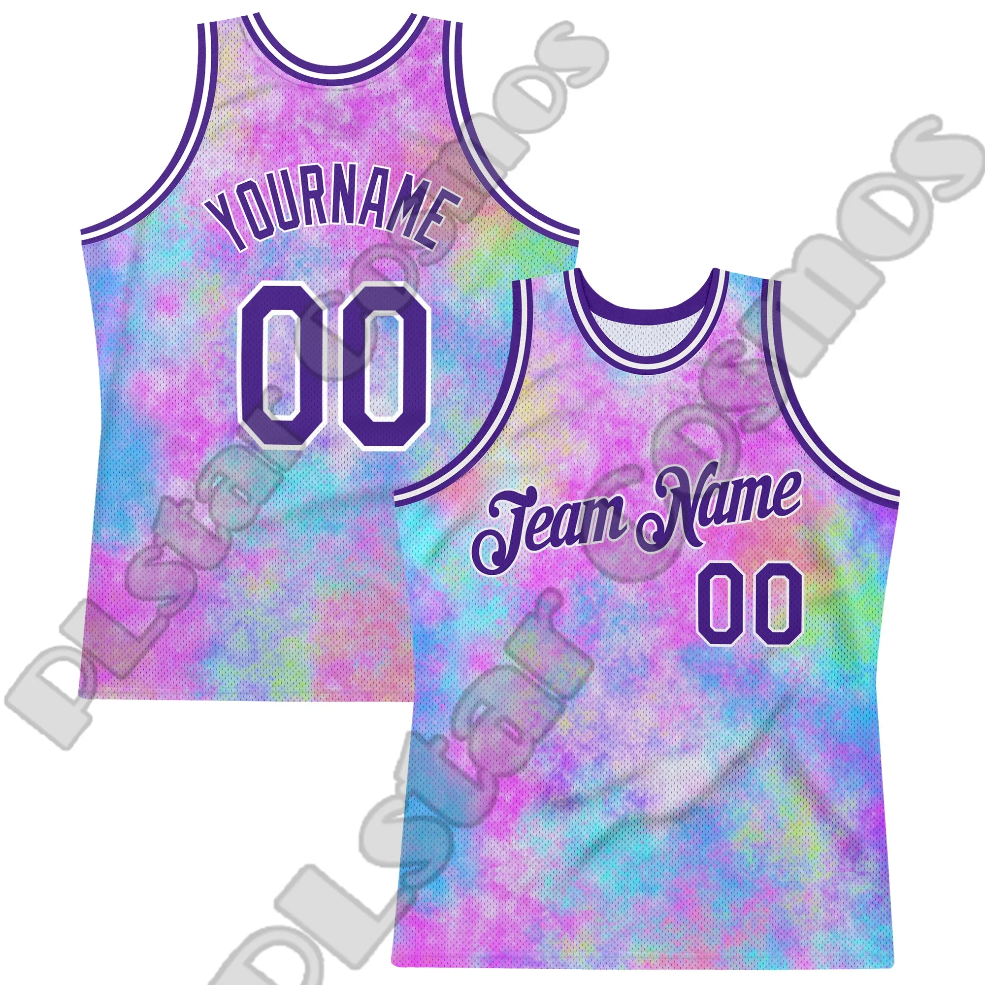 

Custom Name Team Logo Pattern Basketball Jersey Shirts Breathable Sportswear 3DPrint Summer Casual Tank Top Vest Sleeveless AX10