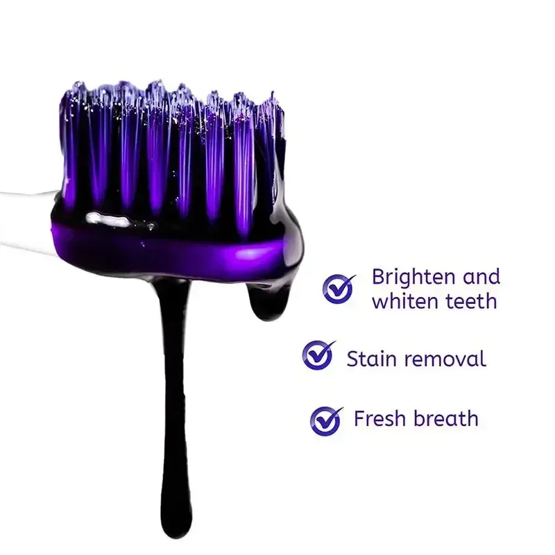 SMILEKIT V34 Whitening Toothpaste Remove Smoke Stain Remove Stains Reduce Yellowing Care For Teeth Gums Fresh Breath