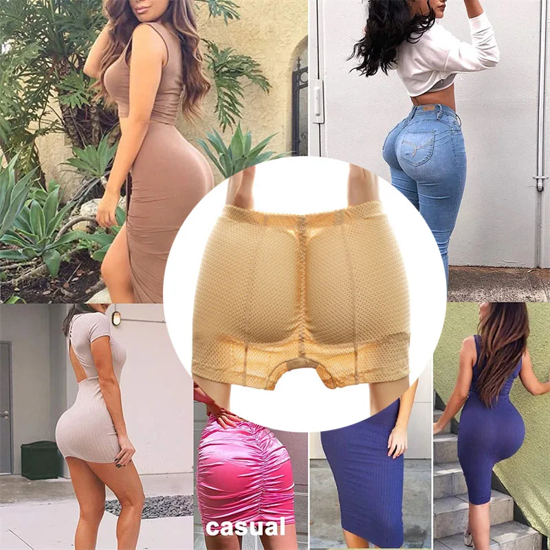 Butt Hip Enhancer Hip Butt Padded Panties Pads Enhancer Shaper Underwear Cushion Booty Shapewear Enhance Shorts Shapers Bum Hip Lifter Body