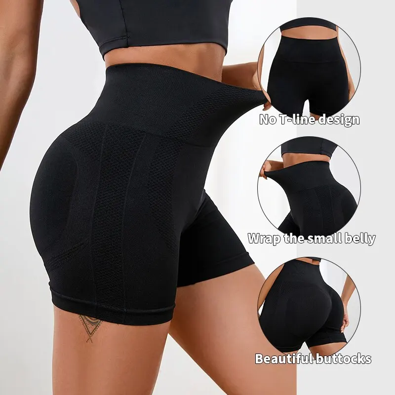 Women's Seamless Quick-Dry Yoga & Fitness Shorts