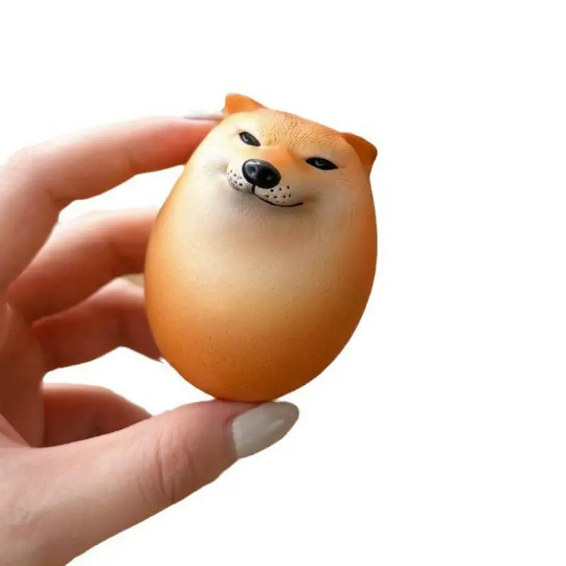 Shiba Inu Internet Red Dog Egg Pinch Happy Egg Doll Decompression Vent Slow Rebound Toy dog plush toy